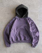 Grape & Black X Hoodie