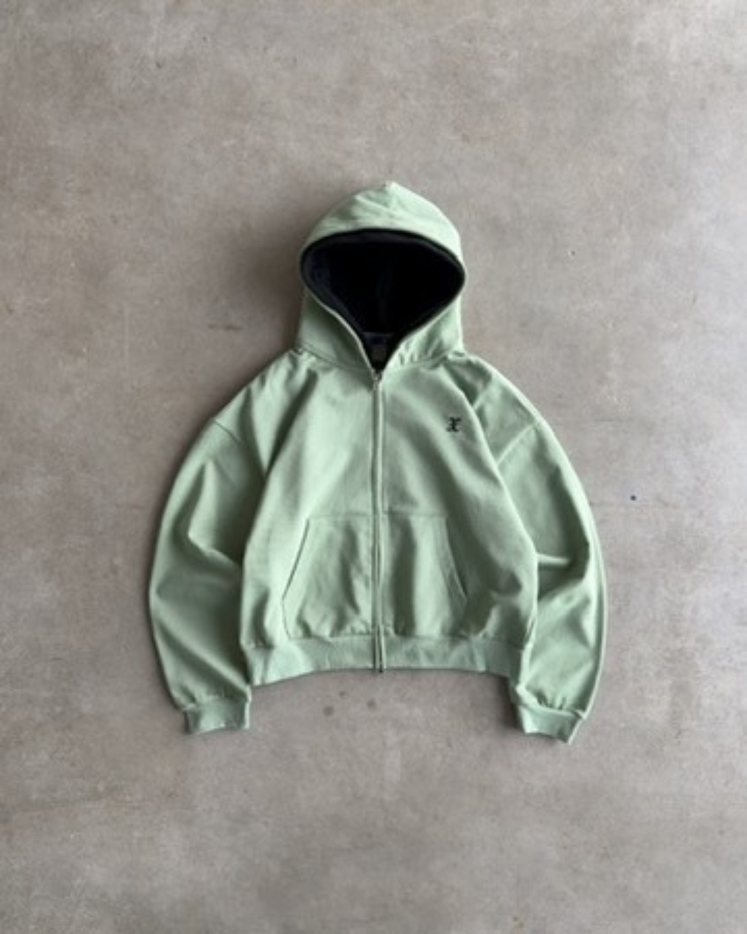 MATCHA DOUBLE HOODED ZIP UP X HOODIE | ProjectX MATCHA DOUBLE HOODED ZIP UP X HOODIE | ProjectX