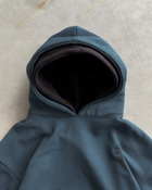 Midnight Jade Double Hooded X Hoodie