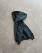 Midnight Jade Double Hooded X Hoodie